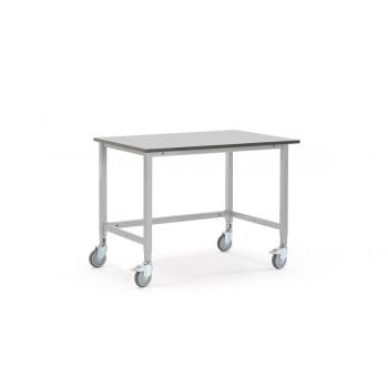 Mobilný dielenský stôl MOTION, manuálne nastaviteľný, 1200x800 mm obrázok