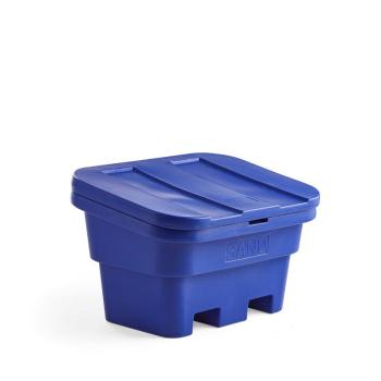 Nádoba na posypový materiál, 300 L, modrá obrázok