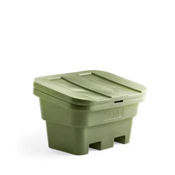 Nádoba na posypový materiál, 300 L, zelená obrázok