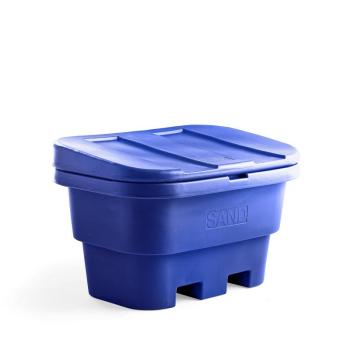 Nádoba na posypový materiál, 500 L, modrá obrázok