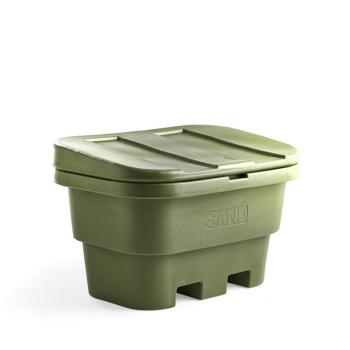 Nádoba na posypový materiál, 500 L, zelená obrázok