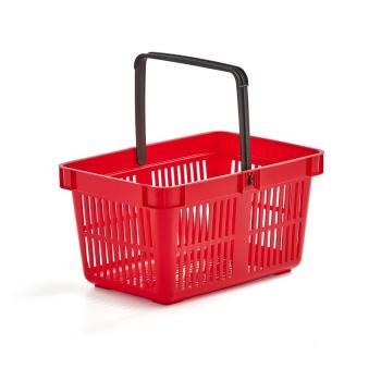 Nákupný košík, 27 L, 480x330x250 mm, červený obrázok
