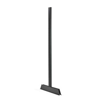 Obojstranná stojka pre konzolové a vertikálne regály PLUS, vr. nožičky, 2500mm obrázok