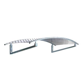 Ochranný nástenný prístrešok, Š 2620 x H 1000 mm, pozinkovaná oceľ obrázok