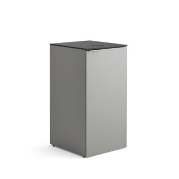 Odpadkový kôš na triedenie odpadu CELSIUS, šedý, 3x21L box + 3x10L box obrázok