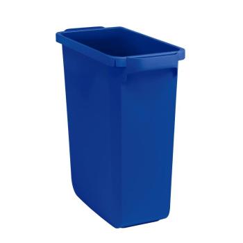 Odpadkový kôš na triedenie odpadu OLIVER , objem 60 L, modrý obrázok