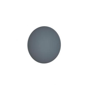 Okrúhla sklenená magnetická tabuľa CAROL, Ø 450 mm, šedá obrázok