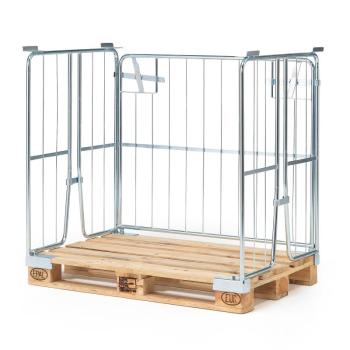 Paletový klietkový kontajner AMOUNT, 1200x800x1000 mm obrázok