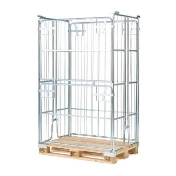 Paletový klietkový kontajner AMOUNT, 1200x800x1800 mm obrázok