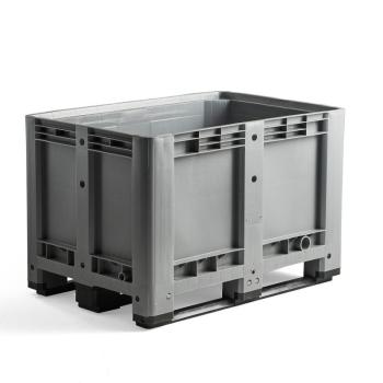 Paletový kontajner s 3 klzákmi CARTER, 1200x800x780 mm obrázok
