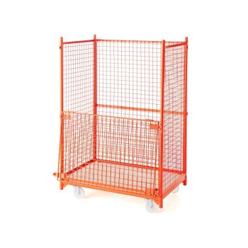Paletový kontajner s kolieskami, nosnosť 750 kg, vnútorná výška 1500 mm obrázok