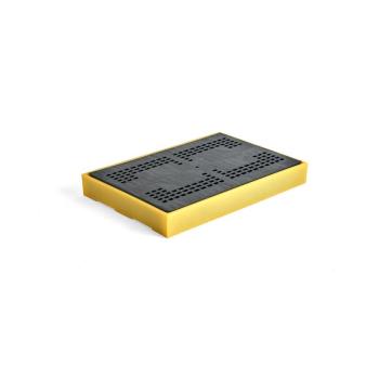 Plastová záchytná paleta na 2 sudy, 150x1260x860 mm obrázok