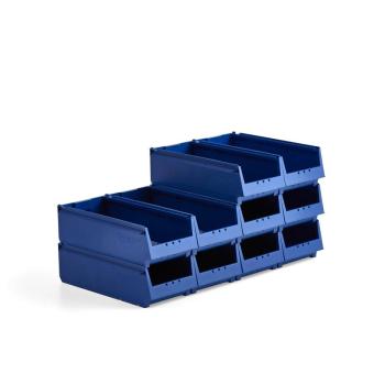 Plastové boxy AJ 9000, séria-69, 500x230x150 mm, 10 ks, modrá obrázok
