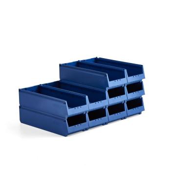 Plastové boxy AJ 9000, séria-70, 600x230x150 mm, 10 ks, modrá obrázok