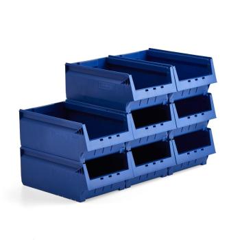 Plastové boxy AJ 9000, séria-71, 500x310x200 mm, 8 ks, modrá obrázok
