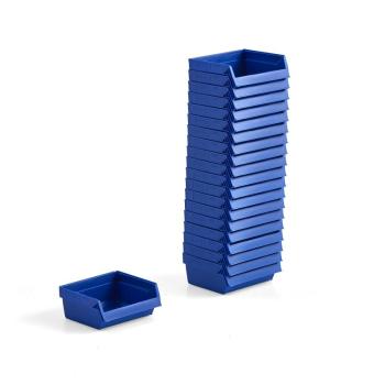 Plastové boxy AJ 9000, séria-76, 96x105x45 mm, 20 ks, modrá obrázok