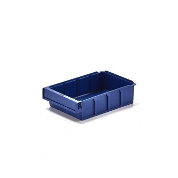 Plastový box DETAIL, pre 3 deliacich priečok, 300x188x80 mm, modrá obrázok