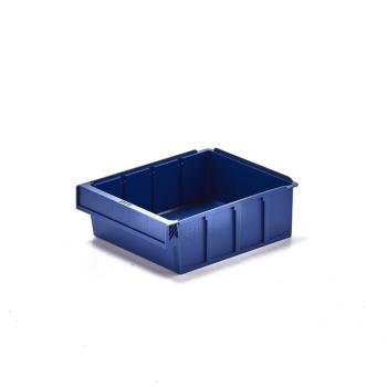 Plastový box DETAIL, pre 3 deliacich priečok, 300x230x100 mm, modrá obrázok