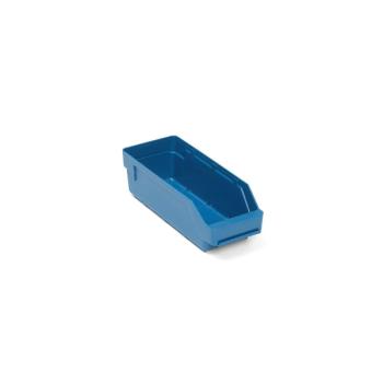Plastový box na súčiastky REACH, Š 120 x H 300 x V 95 mm, modrý obrázok