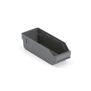 Plastový box na súčiastky REACH, Š 120 x H 300 x V 95 mm, šedý obrázok