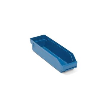 Plastový box na súčiastky REACH, Š 120 x H 400 x V 95 mm, modrý obrázok