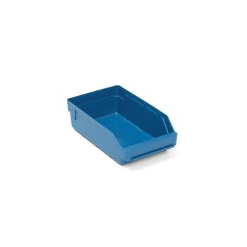 Plastový box na súčiastky REACH, Š 180 x H 300 x V 95 mm, modrý obrázok