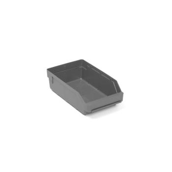 Plastový box na súčiastky REACH, Š 180 x H 300 x V 95 mm, šedý obrázok