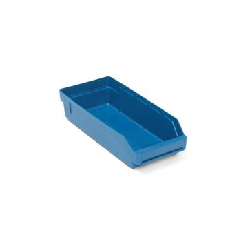 Plastový box na súčiastky REACH, Š 180 x H 400 x V 95mm, modrý obrázok