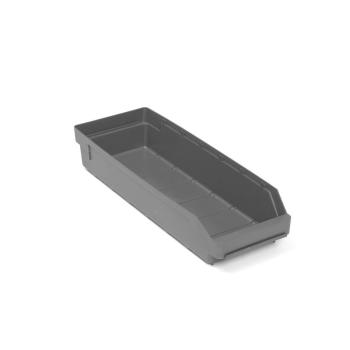 Plastový box na súčiastky REACH, Š 180 x H 500 x V 95 mm, šedý obrázok