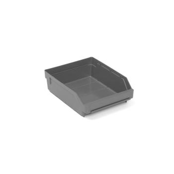 Plastový box na súčiastky REACH, Š 240 x H 300 x V 95 mm, šedý obrázok