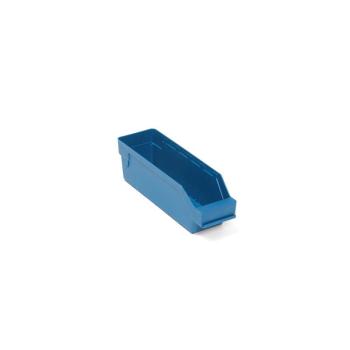Plastový box na súčiastky REACH, Š 90 x H 300 x V 95 mm, modrý obrázok