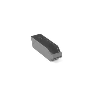 Plastový box na súčiastky REACH, Š 90 x H 300 x V 95 mm, šedý obrázok