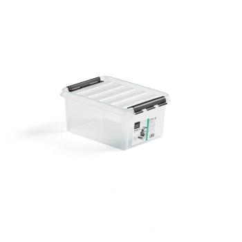 Plastový box s vekom LEE, 8 L, 10 ks, 340x250x160 mm, priehľadný obrázok