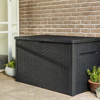 Plastový úložný box 850 L (antracit) obrázok