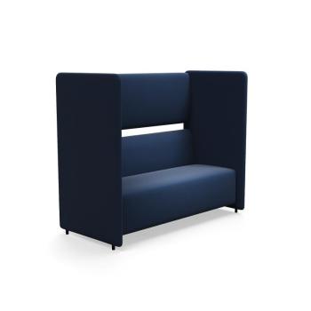 Pohovka CLEAR SOUND, 3-miestna, látka Pod CS, navy blue obrázok
