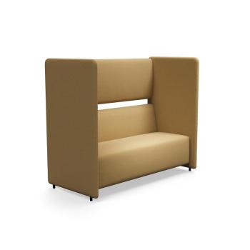 Pohovka CLEAR SOUND, 3-miestna, látka Pod CS, žltá obrázok