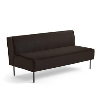 Pohovka COPENHAGEN PLUS, 2-miestna, látka, hnedá obrázok
