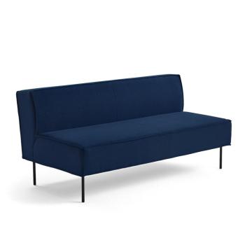 Pohovka COPENHAGEN PLUS, 2-miestna, látka, námornícka modrá obrázok