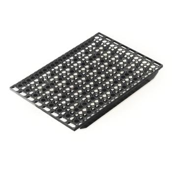 Polica perforovaná TRANSFORM, prídavná, Š 1200 x H 400 mm, čierna obrázok