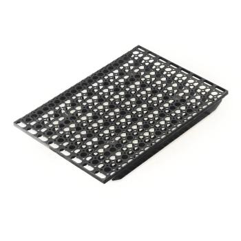 Polica perforovaná TRANSFORM, prídavná, Š 900 x H 400 mm, čierna obrázok