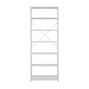 Policový kovový regál IDEAL, základná sekcia, 2500x1010x400 mm, šedý obrázok