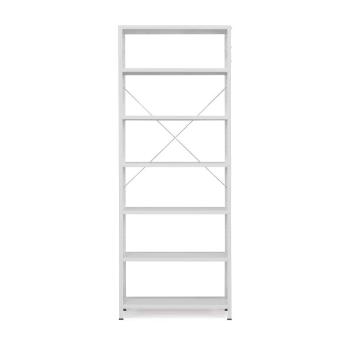 Policový kovový regál IDEAL, základná sekcia, 2500x1010x600 mm, šedý obrázok