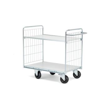 Policový manipulačný vozík CARRIER, 2 police, 1000x600 mm obrázok