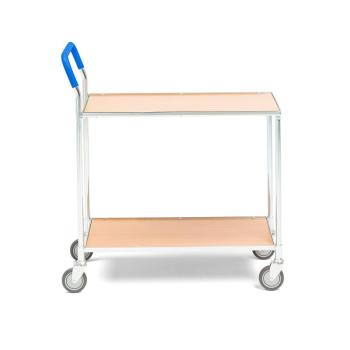 Policový vozík PUSH, nosnosť 100 kg, 760x430 mm, buk obrázok