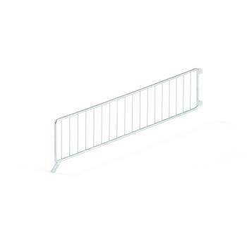 Prepážka SHOP, 75x400 mm, galvanizovaná obrázok