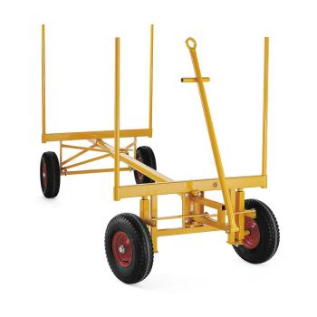 Prepravný vozík na dlhý materiál DAMON, nosnosť 3500 kg, 2750x3940 mm obrázok