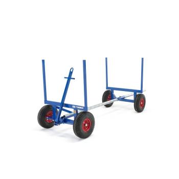 Prepravný vozík na prepravu dlhých materiálov GRAHAM, nosnosť 3500 kg obrázok