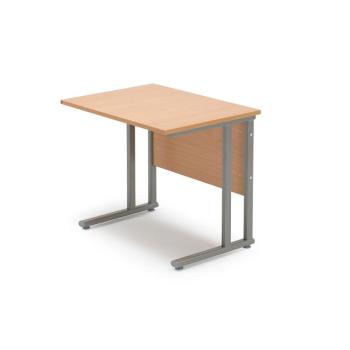 Prídavný kancelársky pracovný stôl FLEXUS, 800x600 mm, buk obrázok