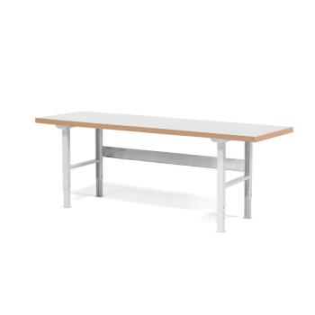 Profi dielenský stôl SOLID 750, nosnosť 750 kg, 2500x800 mm, laminát obrázok
