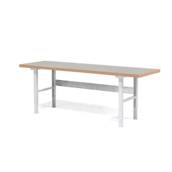 Profi dielenský stôl SOLID 750, nosnosť 750 kg, 2500x800 mm, vinyl obrázok